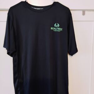 Realtree Fishing Logo Tee — Men’s Large  🎣